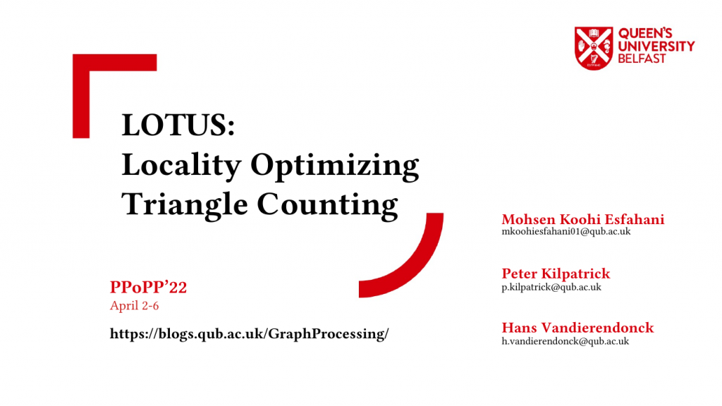 LOTUS: Locality Optimizing Triangle Counting