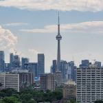 Toronto Skyline from Casa Loma