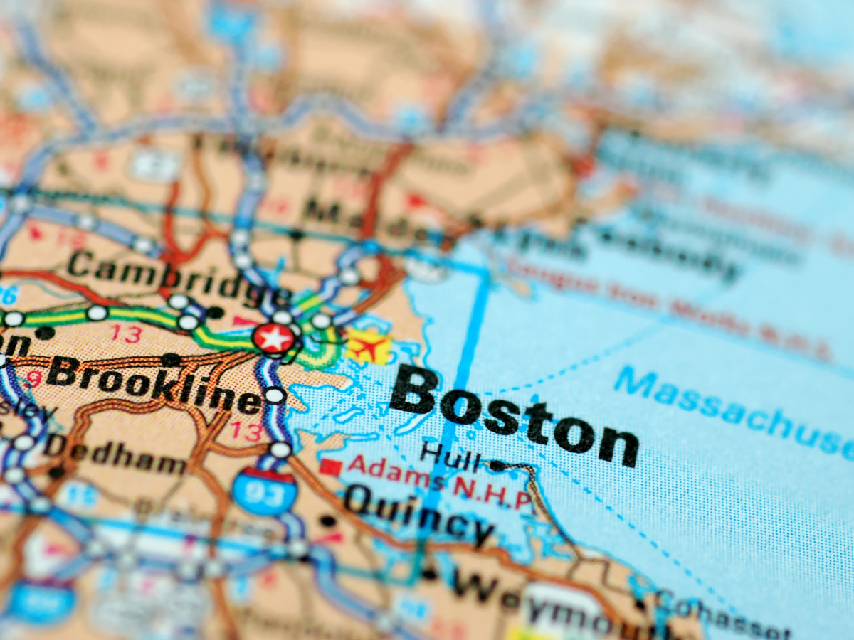 Map of boston