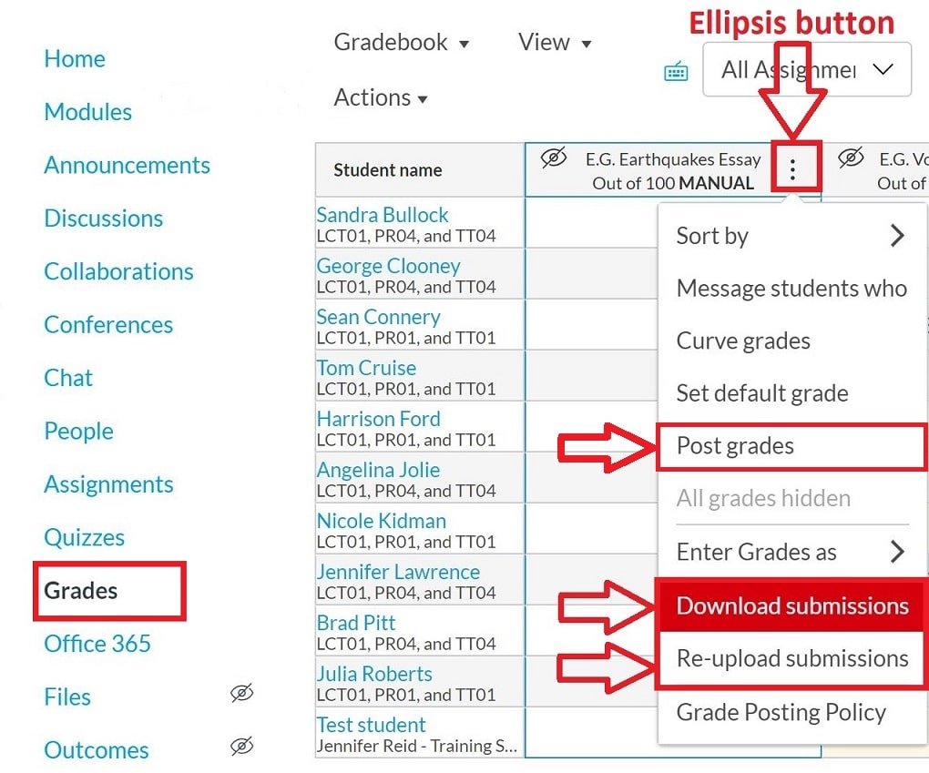 How to Post Grades in Gradebook image