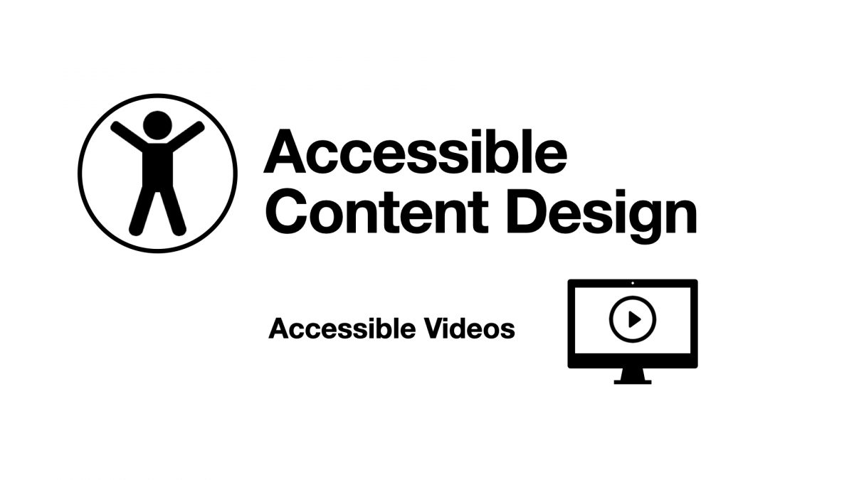 Accessible Content Design for Accessible Videos image