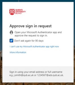 Authentication Screen