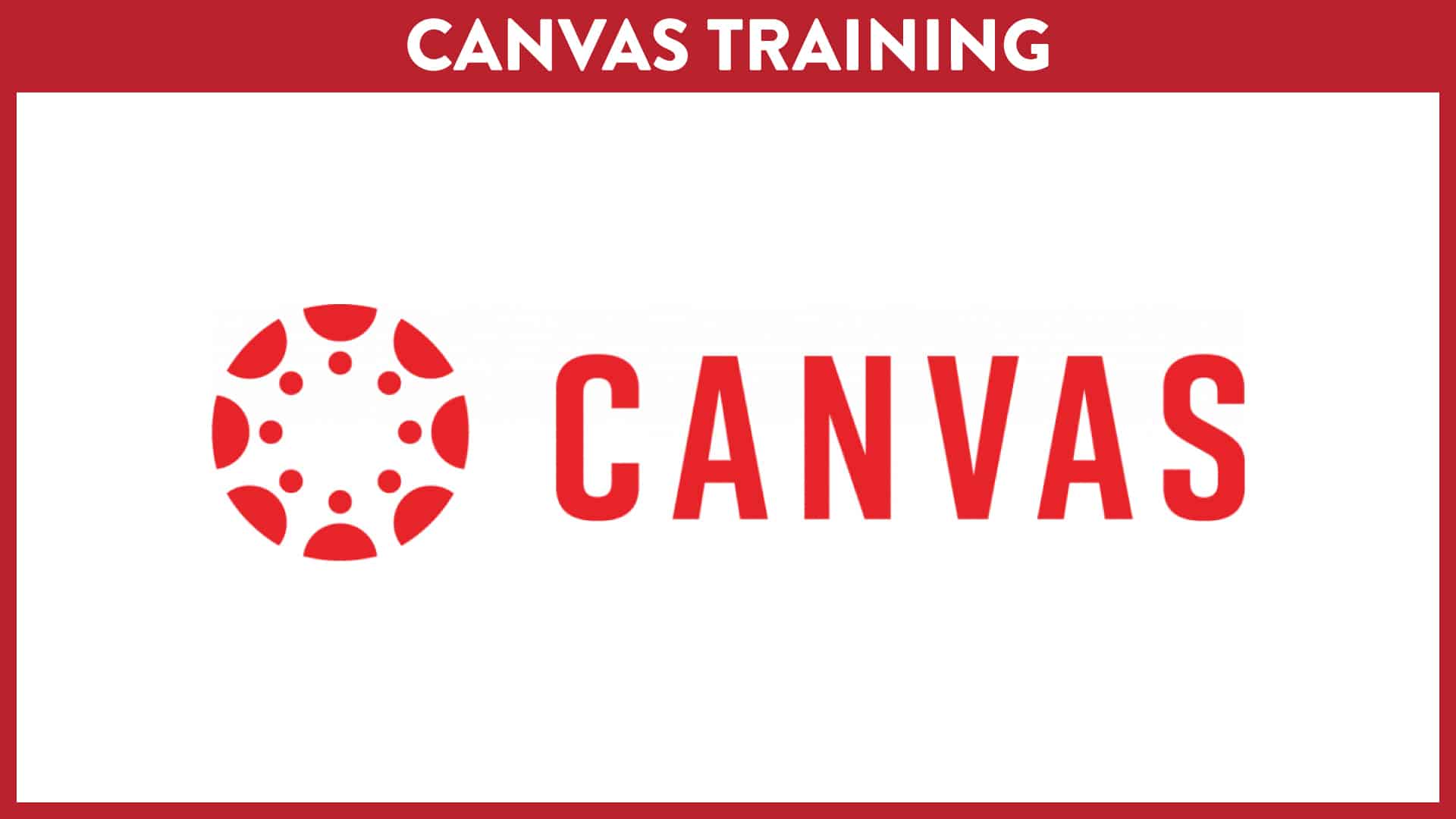 Canvas Fundamentals Training Event Cover Image