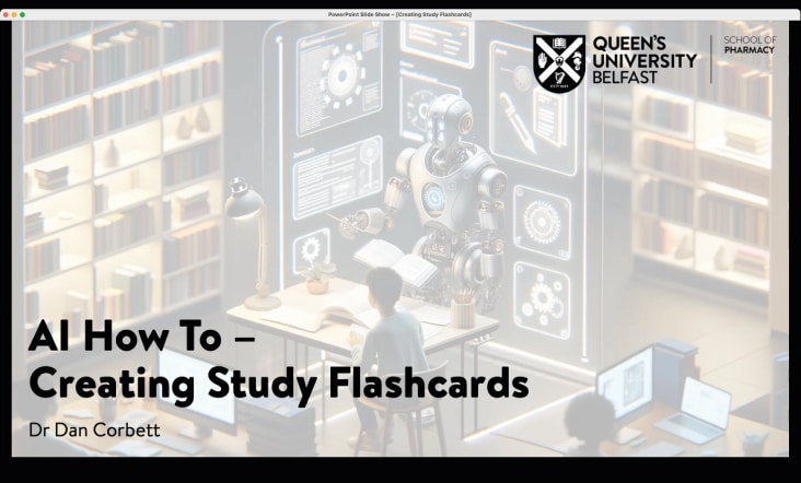 Creating Study Flashcards