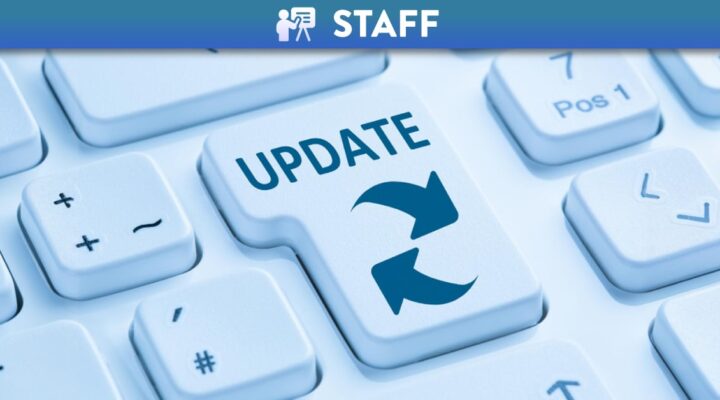 Keyboard with update button