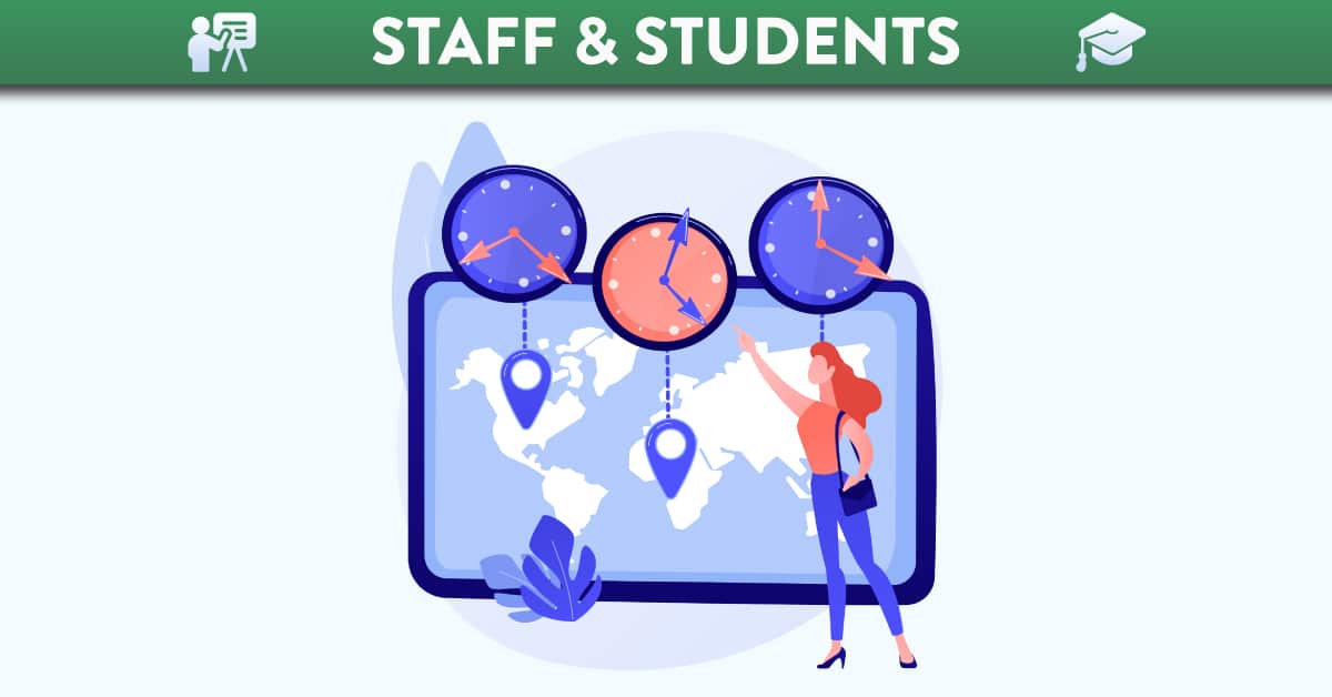 Cover image for blog post on how to set your Time Zone in Canvas