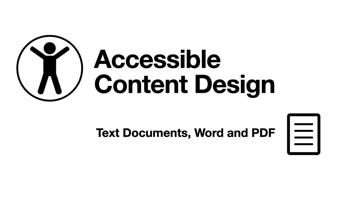 Accessible Content Design