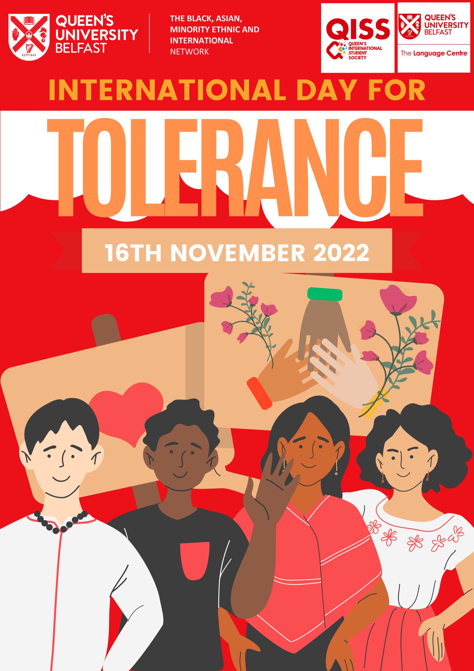 International Day for Tolerance The Language Centre at Queen’s