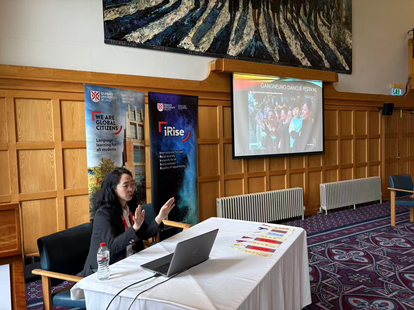 Dr Shuyun Kim introduced Dano Festival.