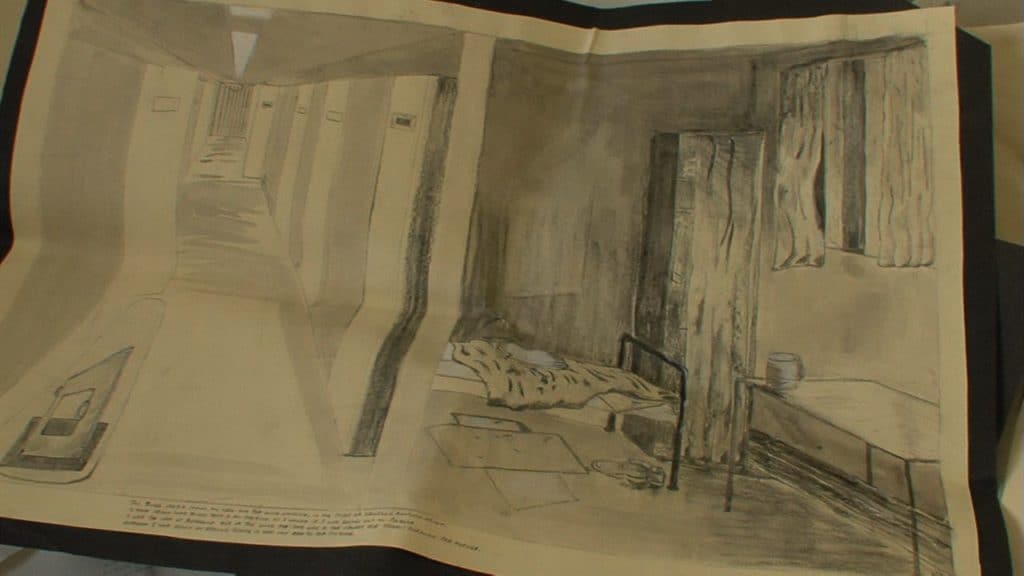 Drawings of the prison