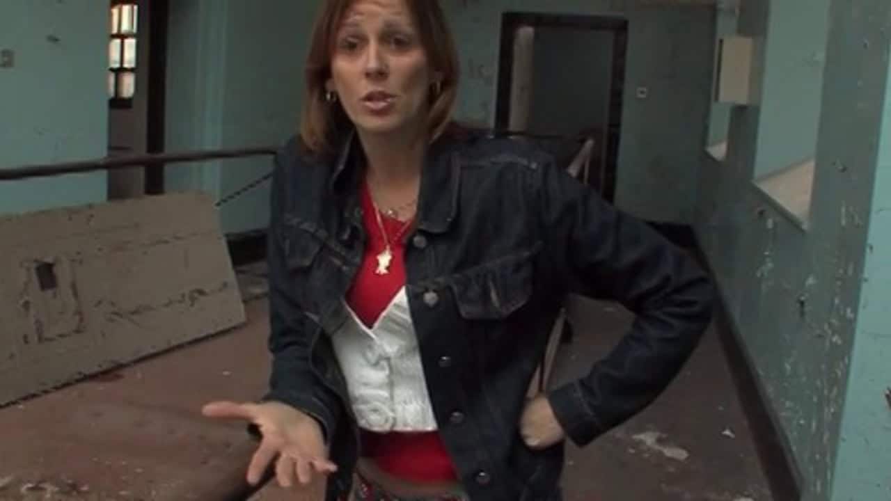 Jackie Upton in the Armagh Gaol.
