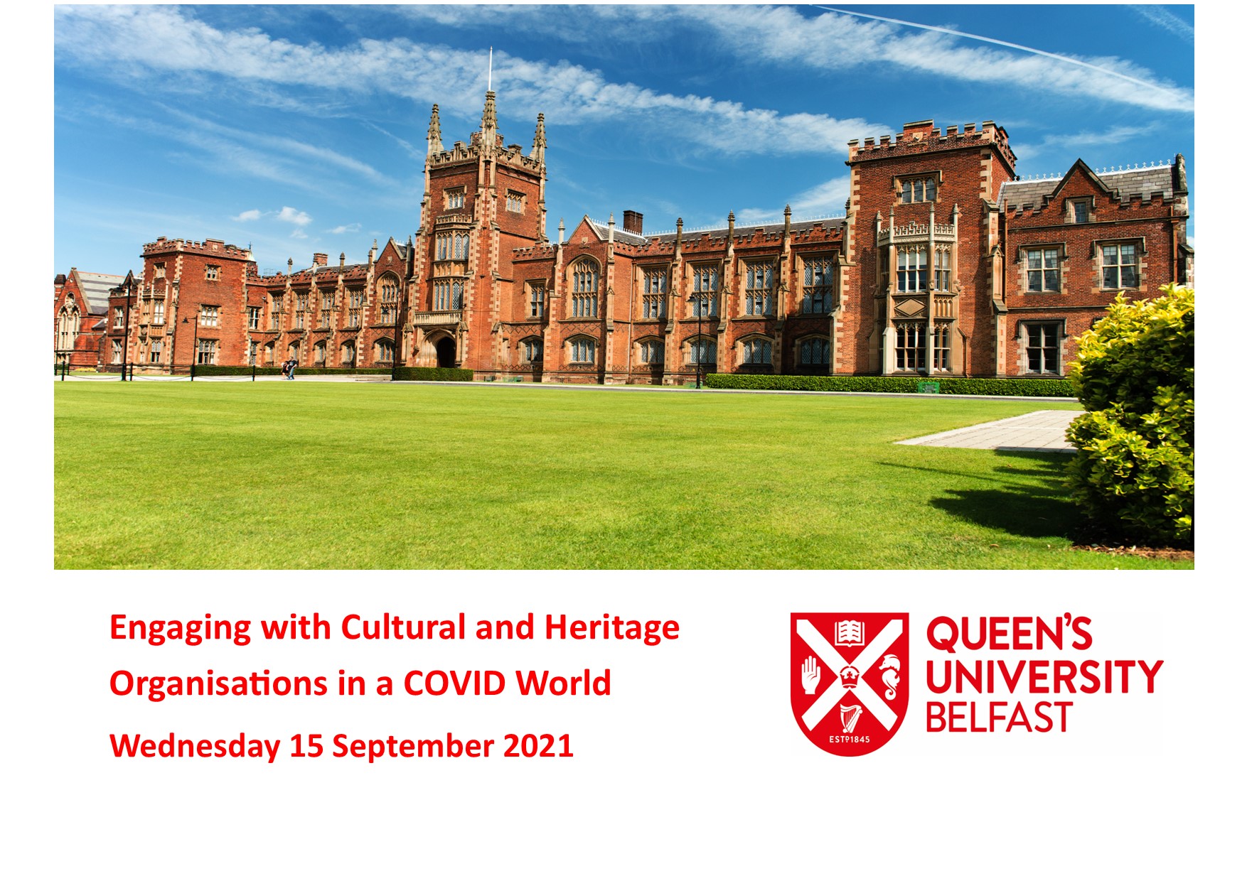 Engaging with Cultural and Heritage Organisations in a Covid World