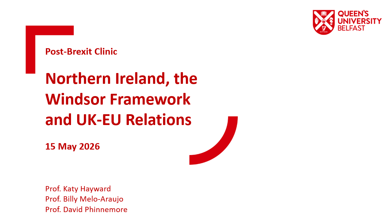 Post-Brexit Clinic at Queen’s May 2026