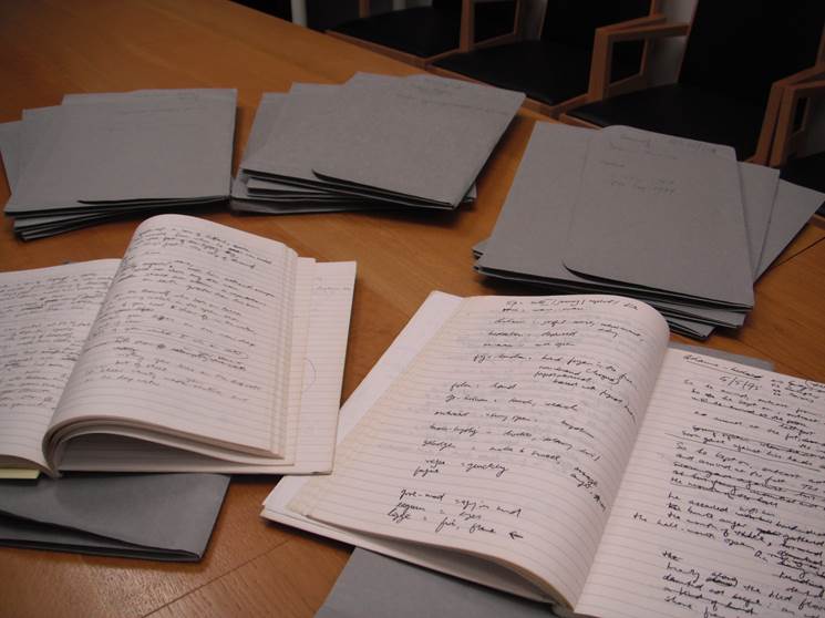 Seamus Heaney manuscripts