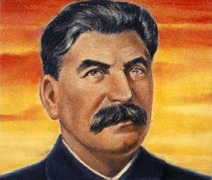 Propoganda poster of Joseph Stalin