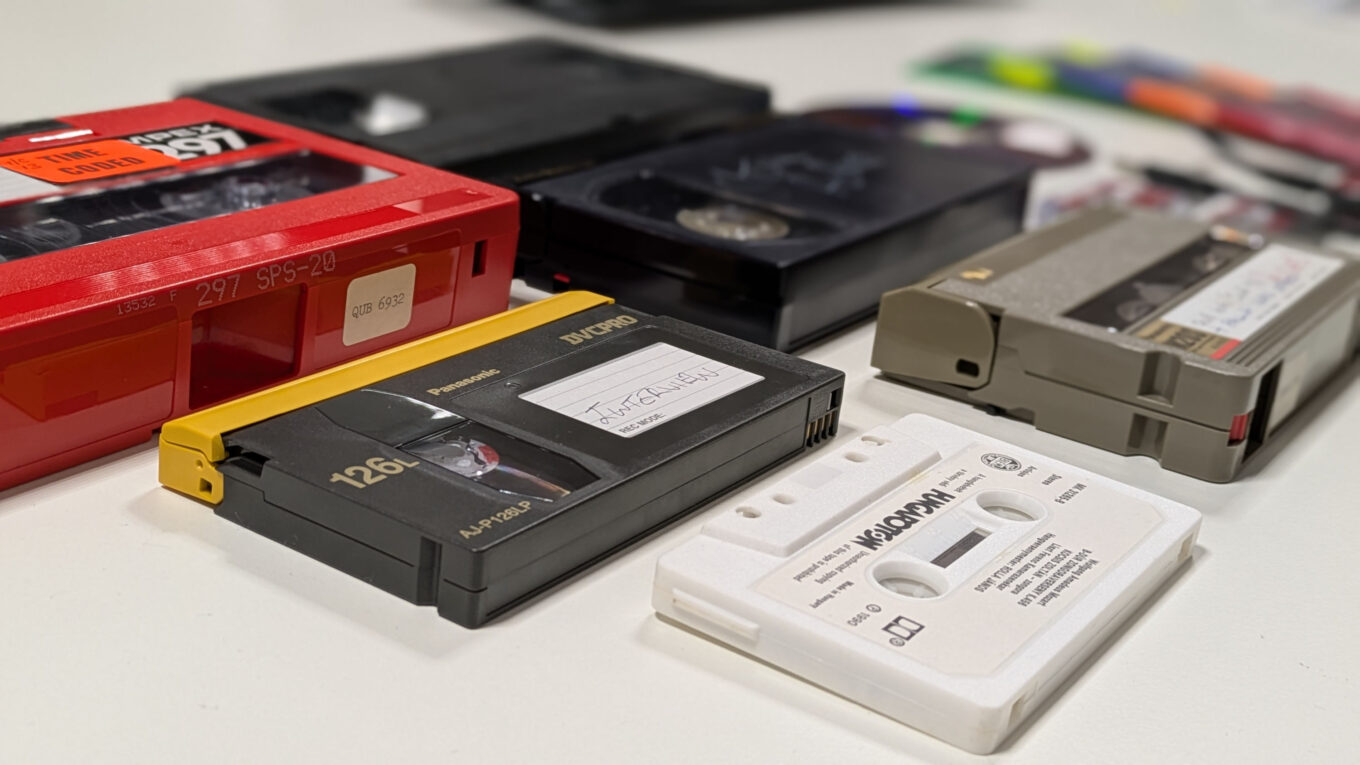 Range of AV tape media