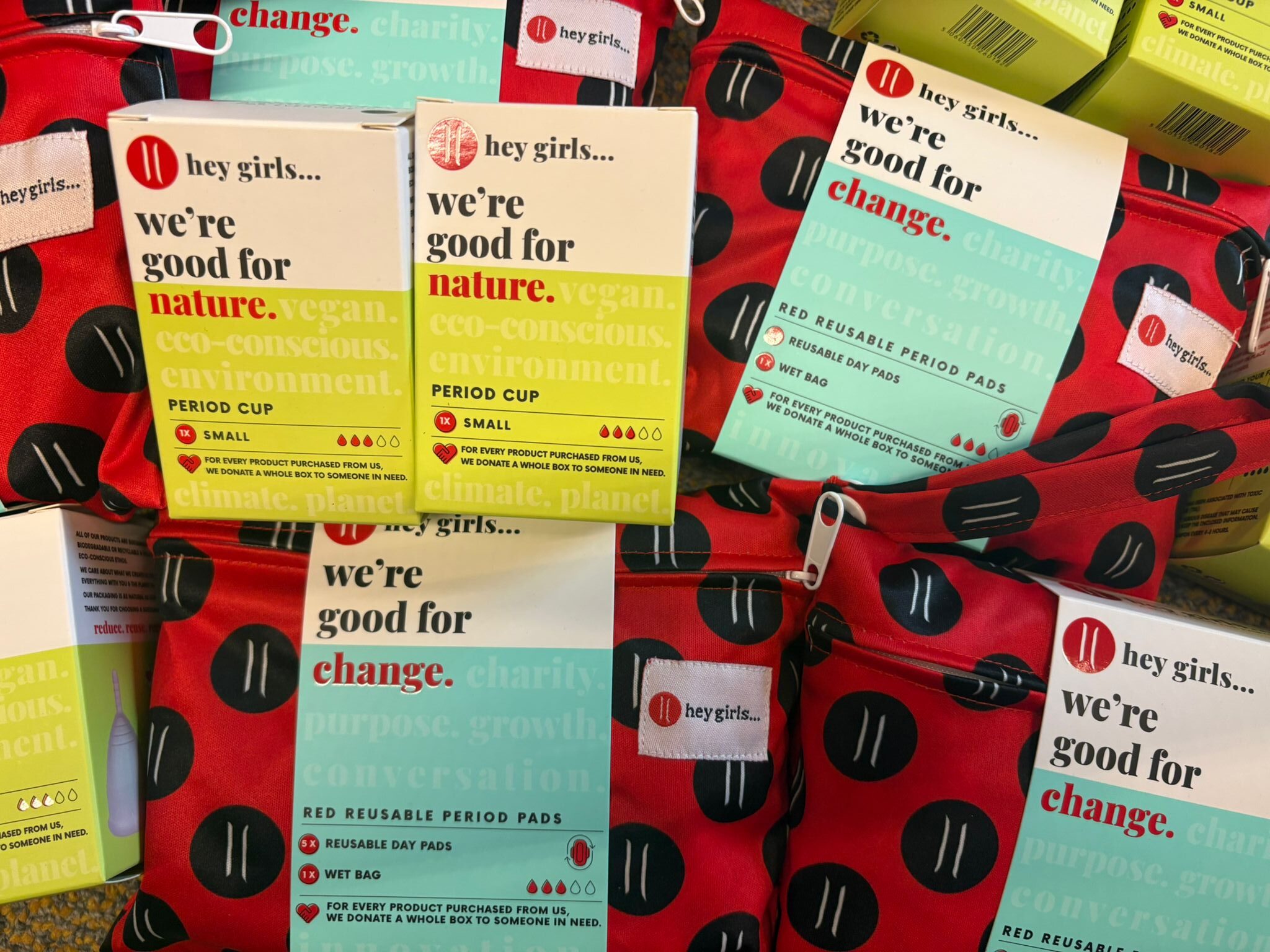 reusable period products