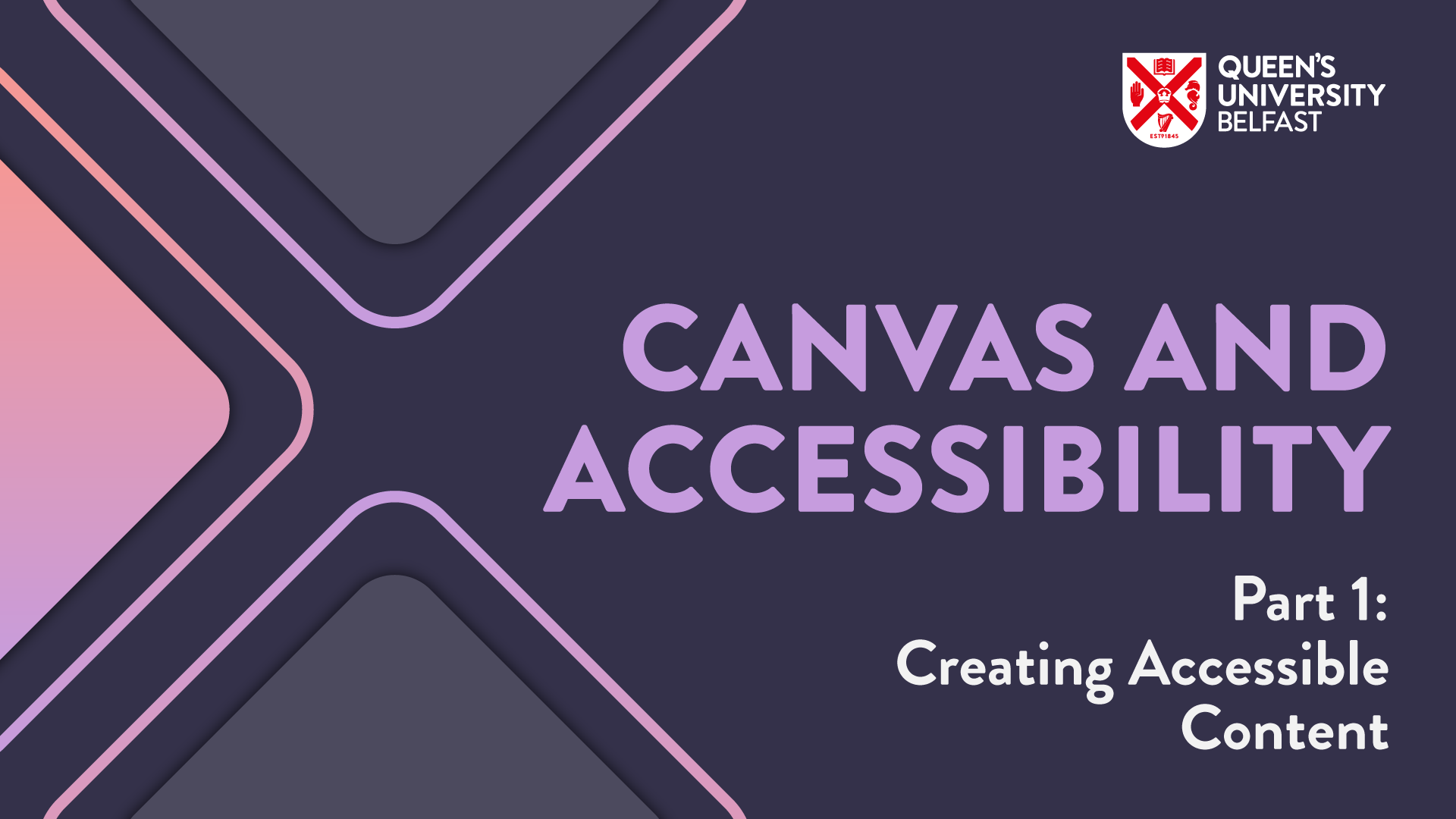 Canvas and Accessibility Part 1: Creating Accessible Content