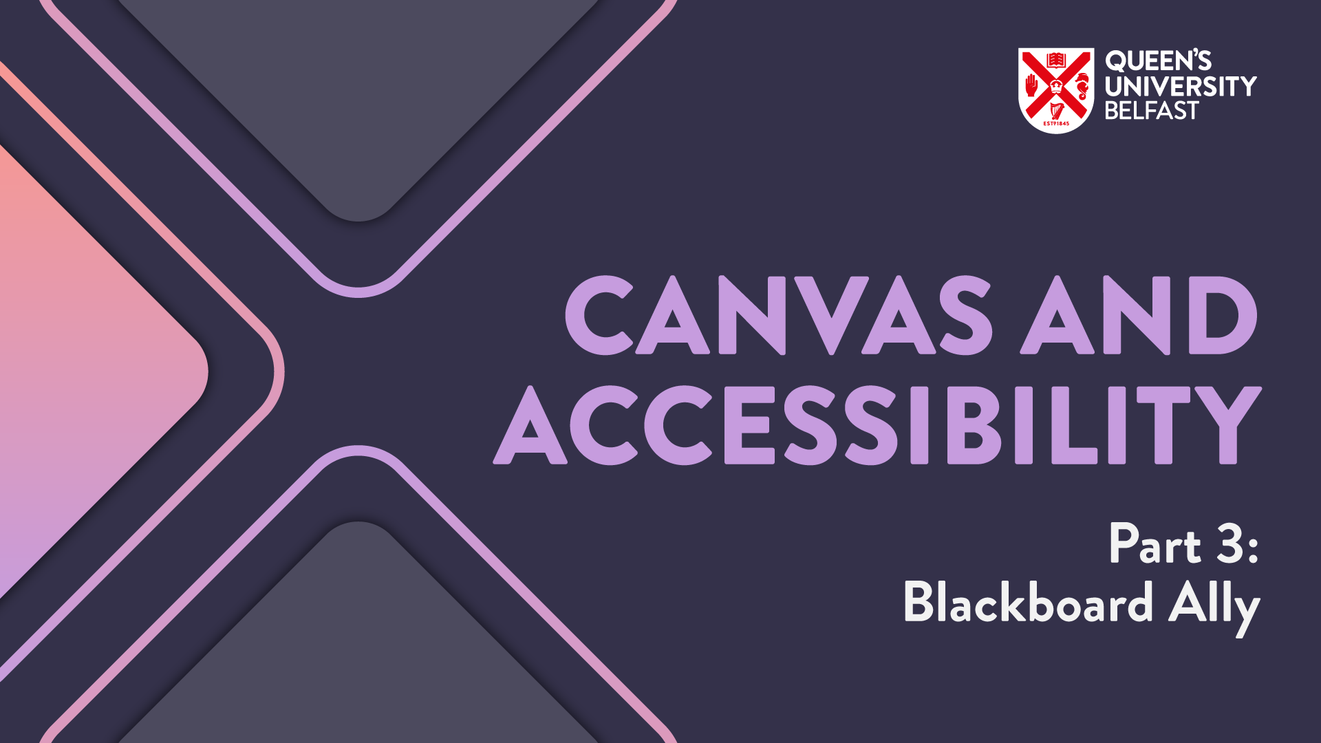 Canvas and Accessibility Part 3: Blackboard Ally