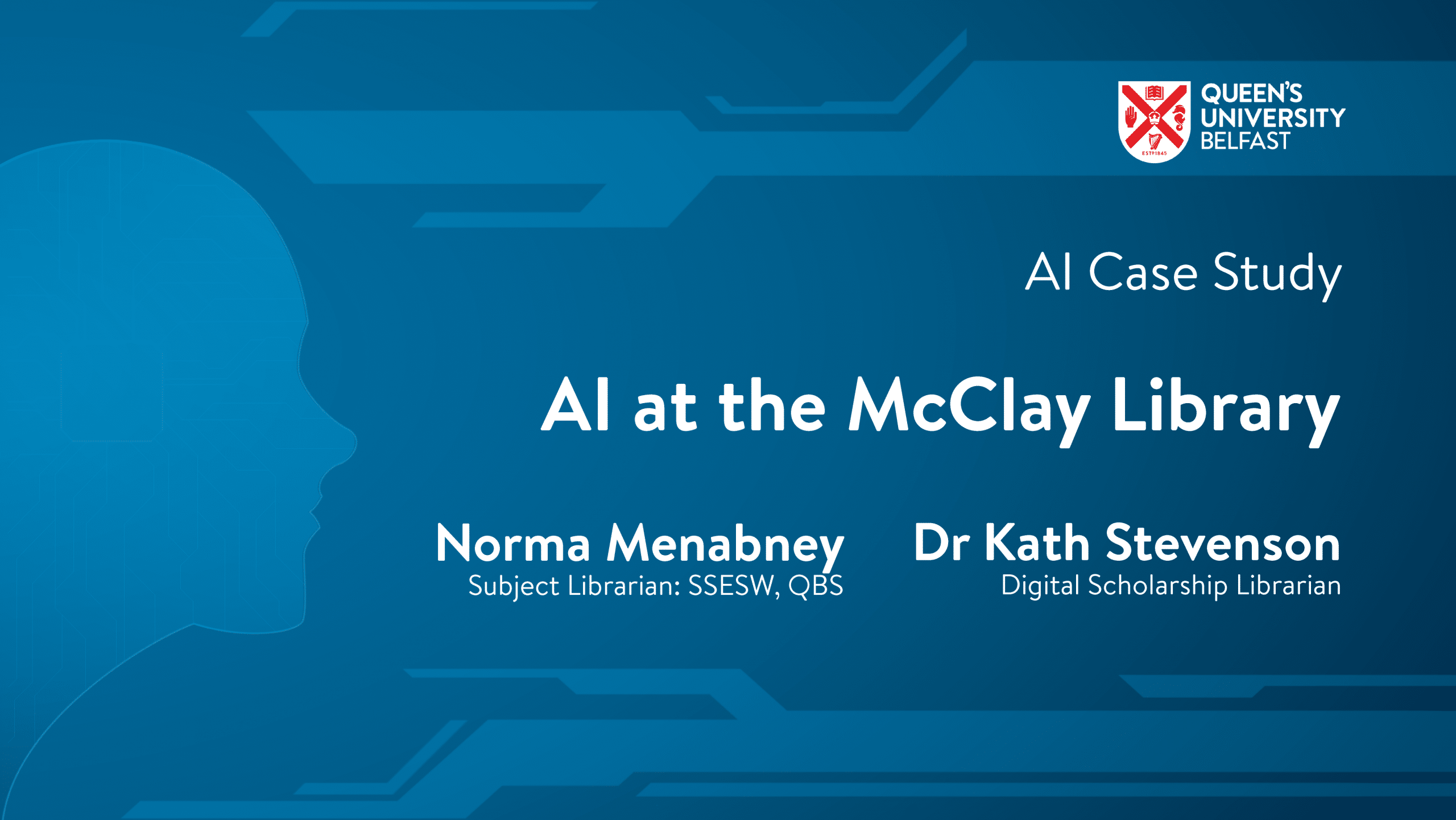 AI at the McClay Library Case Study