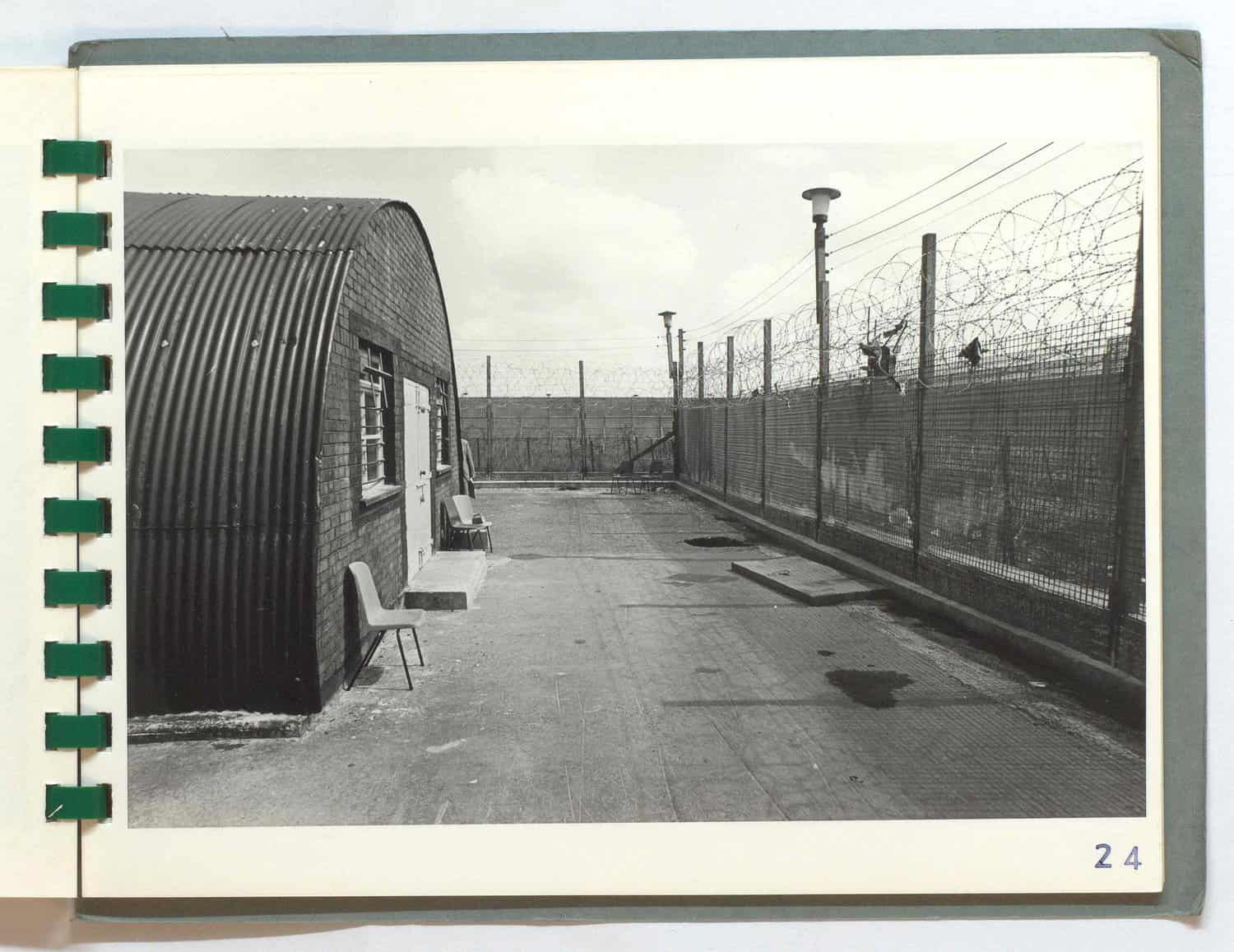 An outside view of one of the huts in the Maze and Long Kesh An outside view of one of the huts in the Maze and Long Kesh