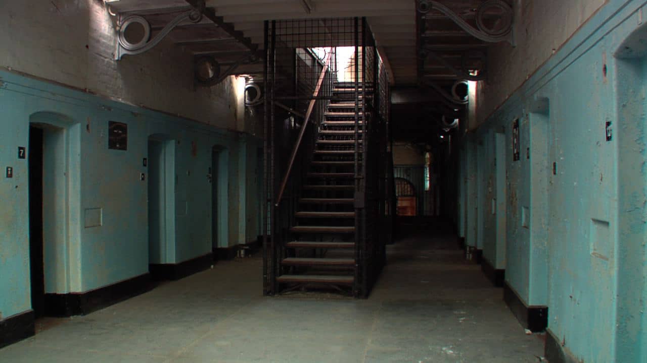 The A-Wing First Floor staircase. The A-Wing First Floor staircase.