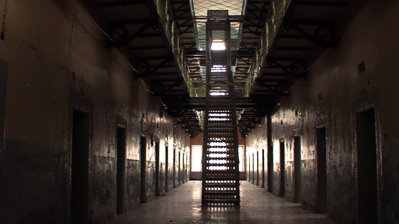 Bottom Floor stair case in the Armagh Gaol. Bottom Floor stair case in the Armagh Gaol.