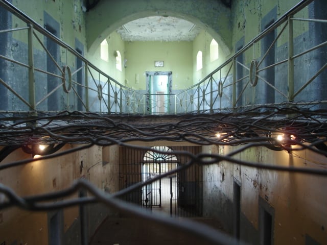 Wire separating floors in B-Wing 2 Wire separating floors in B-Wing 2