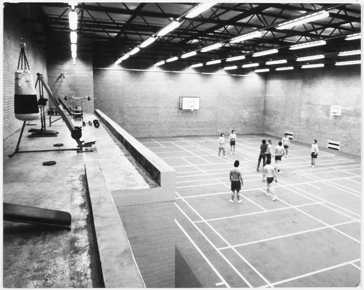 Gymnasium, 1981. Gymnasium, 1981.