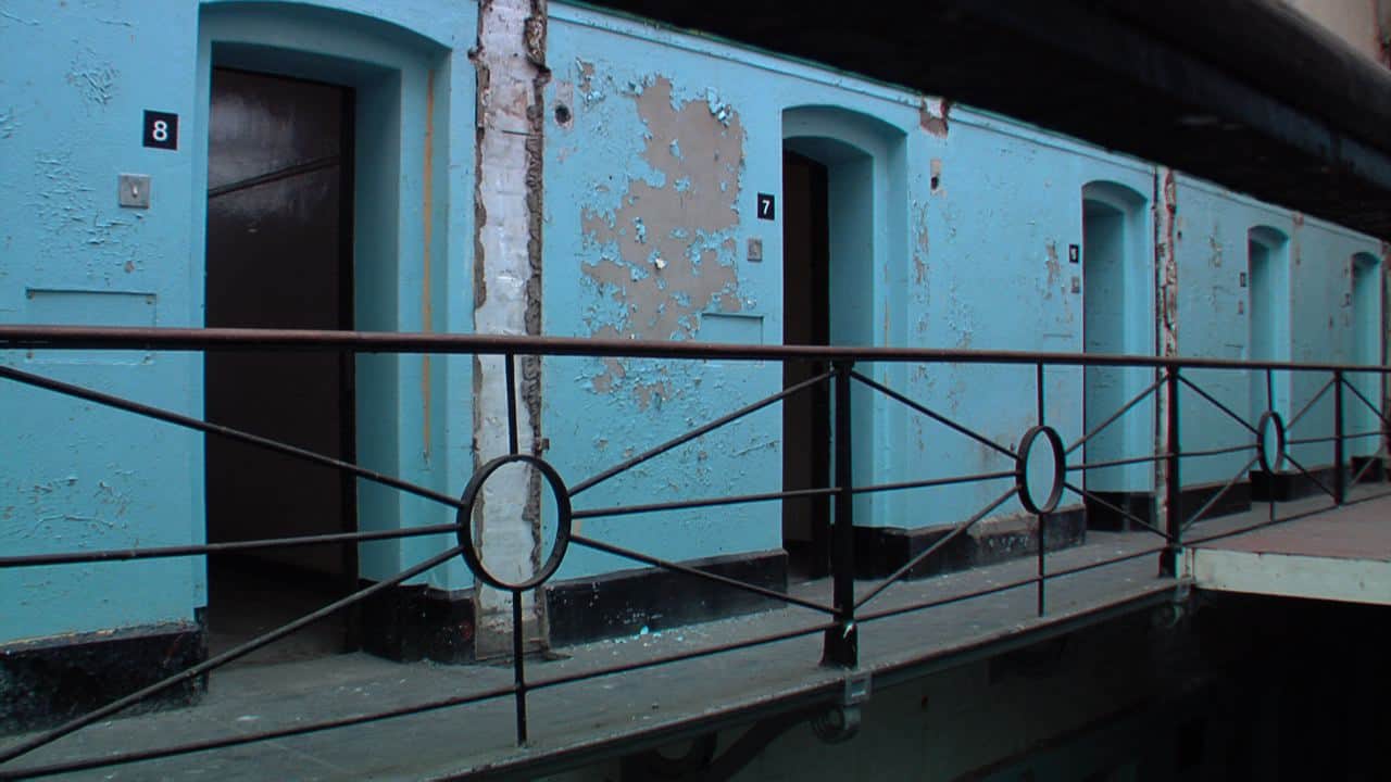 top floor cells in the Armagh Gaol. top floor cells in the Armagh Gaol.