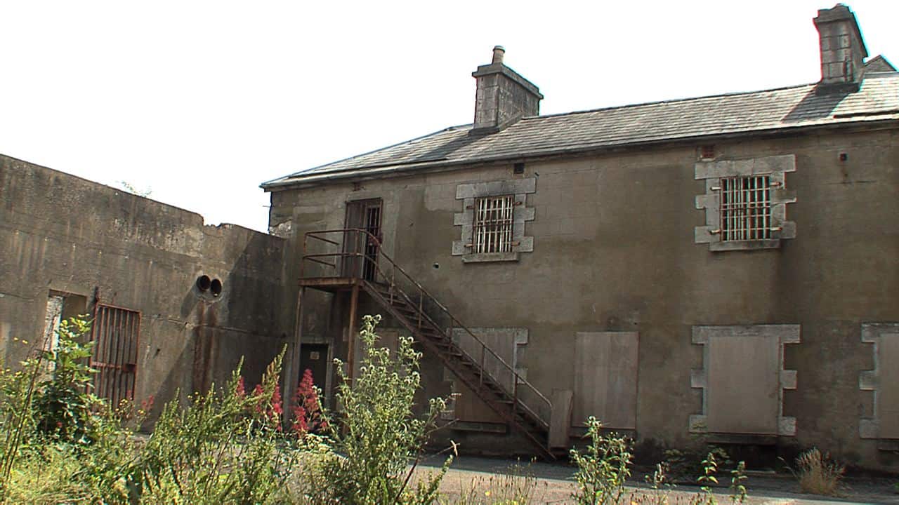 A picture of the Armagh Gaol Yard. A picture of the Armagh Gaol Yard.